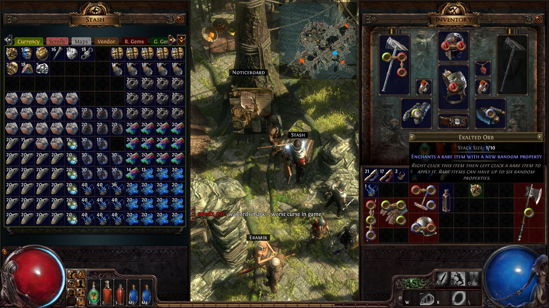 path of exile item trade